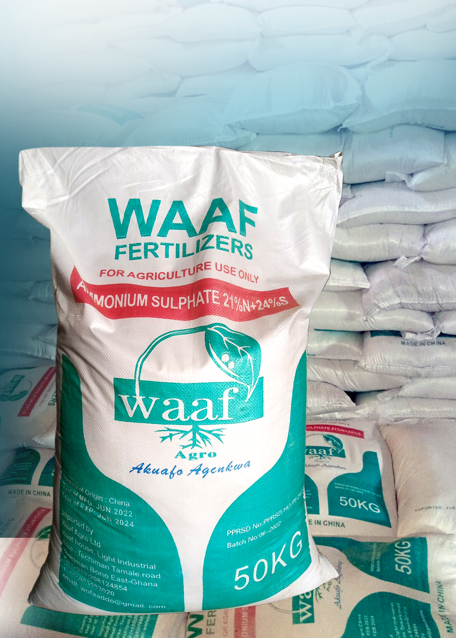 Ammonia with Blue b port